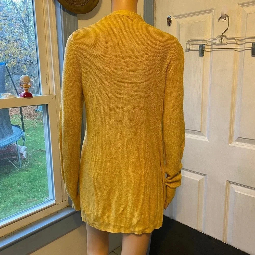A new day Soft Cozy Modal Blend Open Cardigan Sweater Women Size M Stretch - Picture 5 of 6
